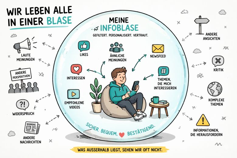 Dein Blick auf die Welt ist eine Illusion – so entkommst du der Blase